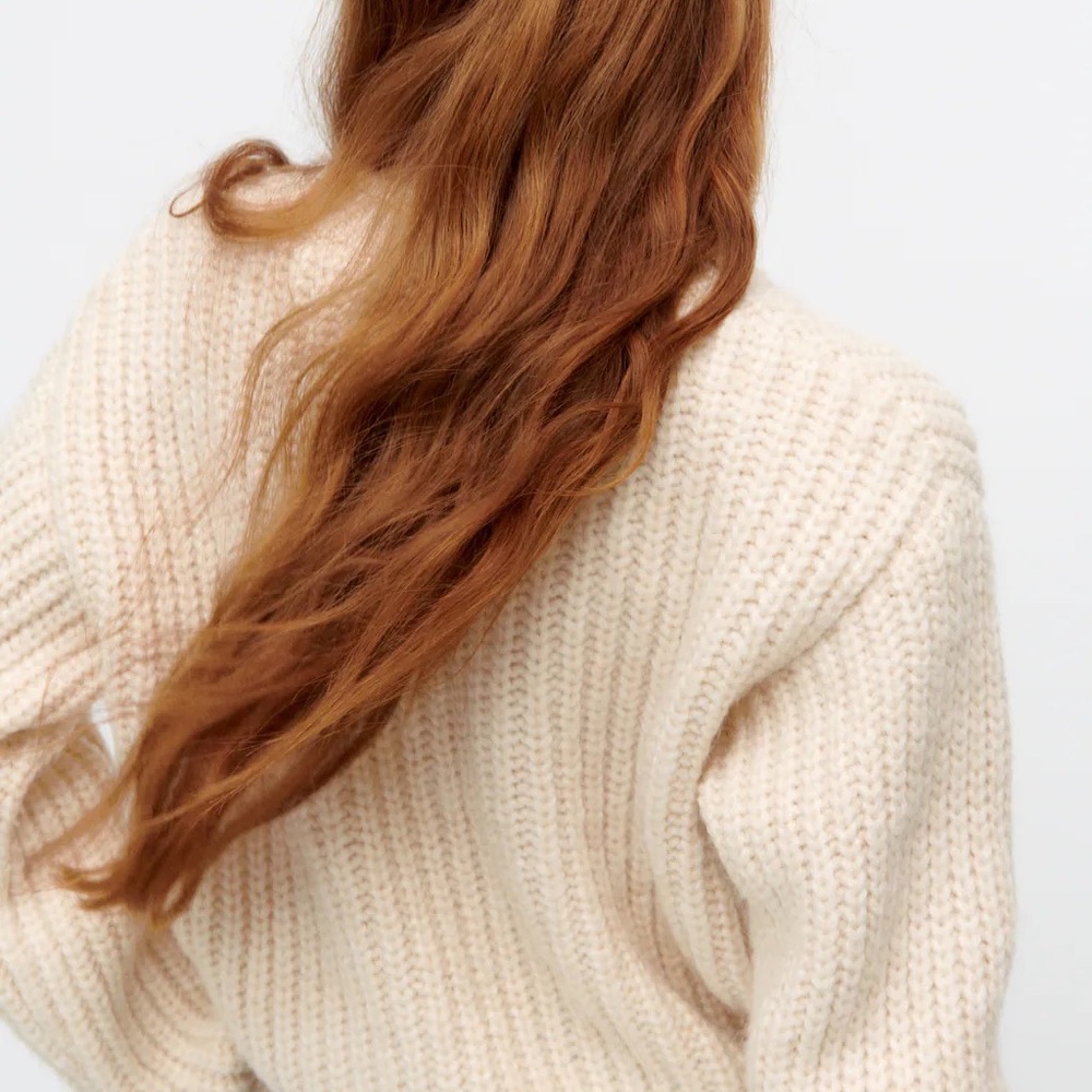 *SOLD*Zara knit jacket - Picture 5 of 9